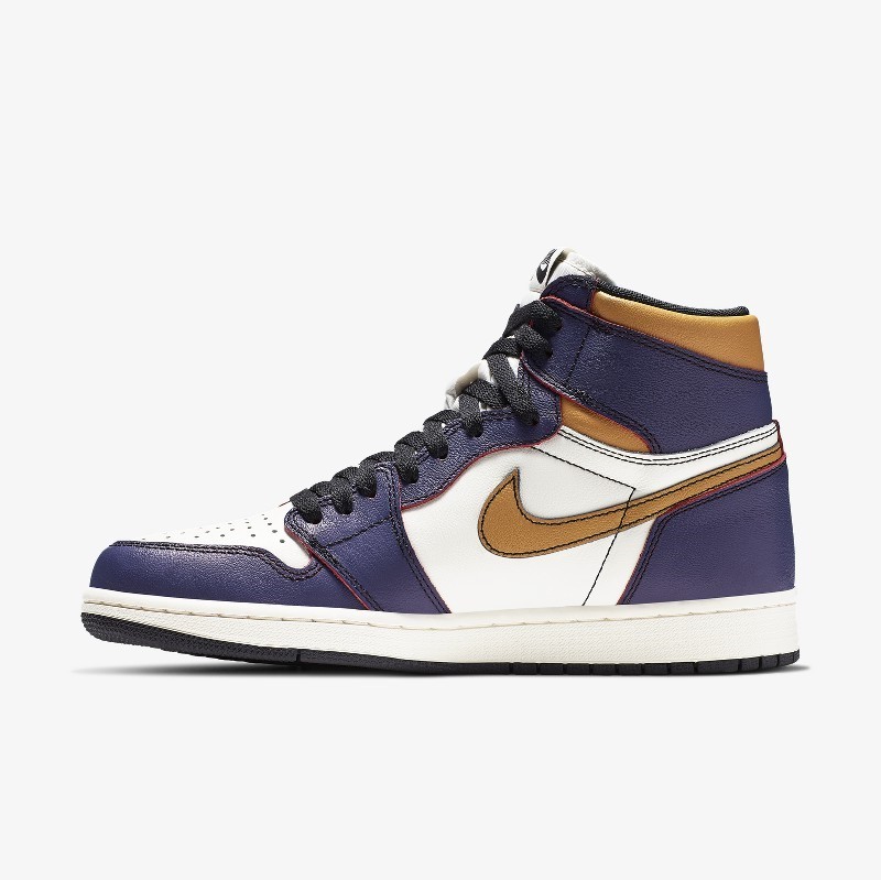 Nike SB x Air Jordan 1 High OG Lakers Chicago CD6578 507 Grailify